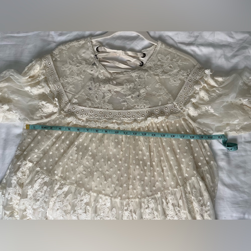Spell & The Gypsy Collective: Dawn Lace Mini Playdress Size M - Picture 4 of 10